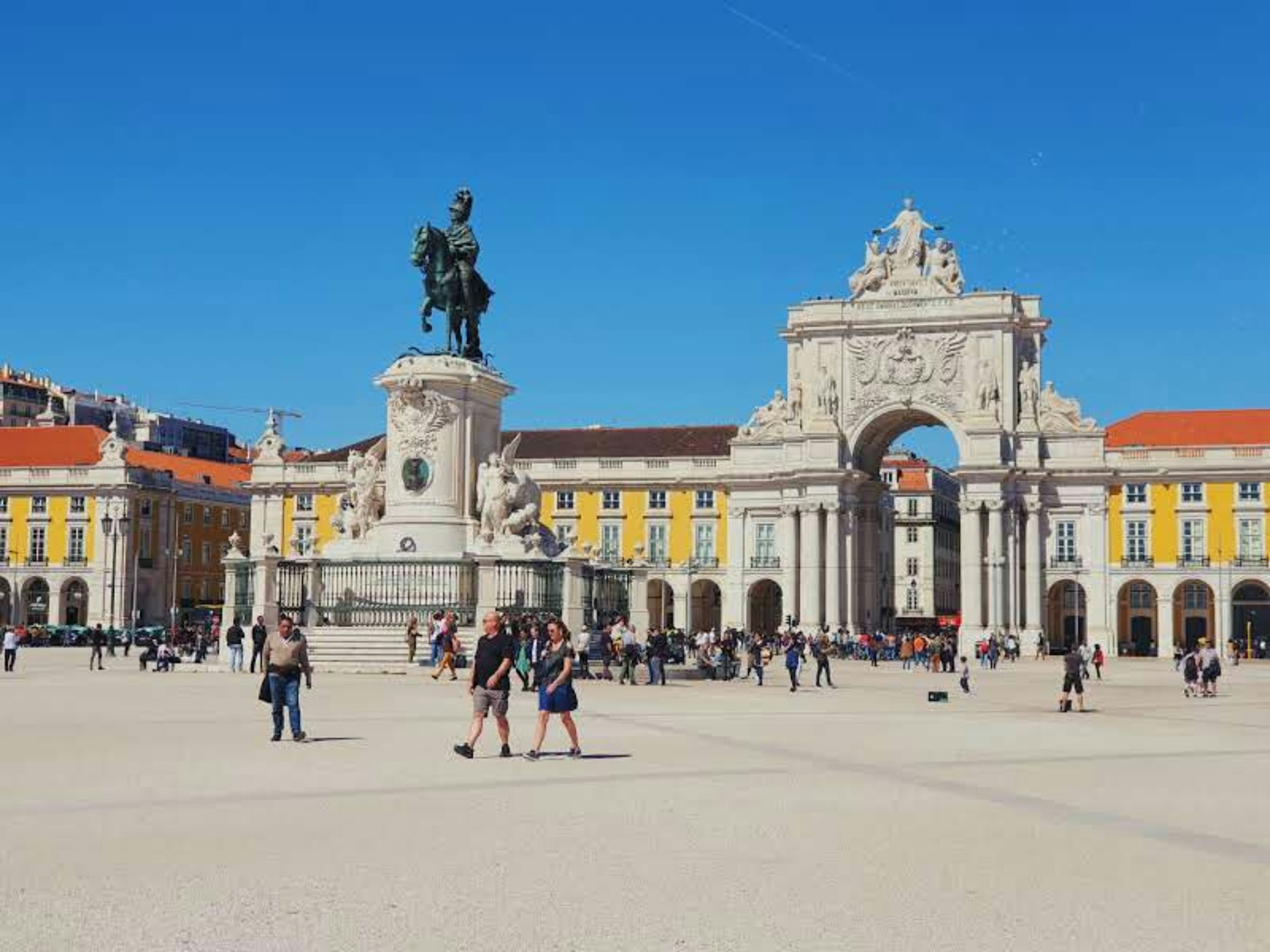 Praça do Comércio, Lisboa — sede do Ministério das Finanças
